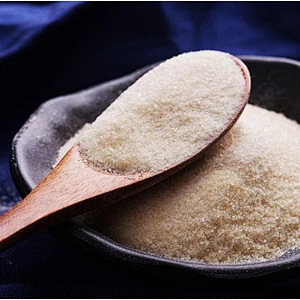 White color food industry grade gelatin food thickener gelatin powder
